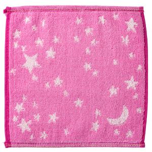 日繊商工 ハンカチミニタオル ミルキーウェイ / ピンク