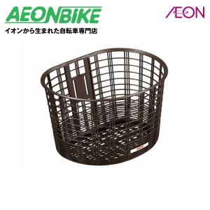 【お店で受取り自転車対応可】OGK技研 樹脂製前カゴ ＦＢ−０３２ こげ茶｜aeonbike