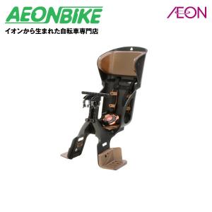 【お店で受取り自転車対応可】OGK技研 ヘッドレスト付カジュアル フロントチャイルドシート FBC-015DX 黒/茶｜aeonbike