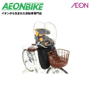 【5/12  当店限定ポイント5倍】【お店で受取り自転車対応可】OGK技研 RCF-003 Ver.C まえ子供のせ用ソフト風防レインカバー ハレーロ・ミニ ブラック｜aeonbike