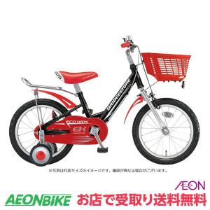 【お店受取り送料無料】ブリヂストン (BRIDGESTONE) エコキッズスポーツ ブラック&レッド 変速なし 18型 EKS18 子供用自転車｜aeonbike