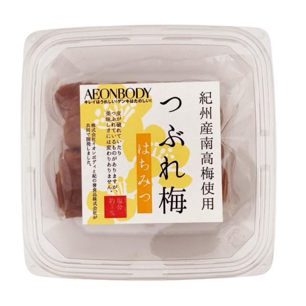 【イオンボディオリジナル】 紀州産南高梅使用 つぶれ梅 はちみつ 200g
