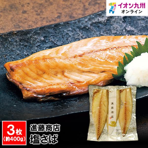 塩さば 進藤商店 干物 ひもの 福岡 糟屋郡 干物専門店 新宮海岸 魚 鯖 さば サバ 塩 しお 塩...