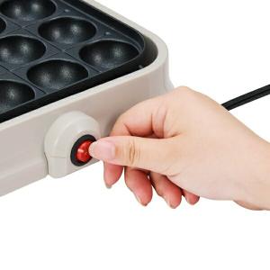 電気たこ焼き器2枚プレートの詳細画像2