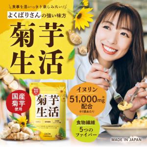 菊芋 サプリメント 菊芋生活 国産菊芋 イヌリ...の詳細画像1