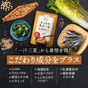 たっぷり贅沢ナットウキナーゼ サプリメント 3...の詳細画像5