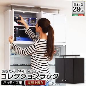 コレクションラック 深型ハイタイプ専用上置き 送料無料｜aera