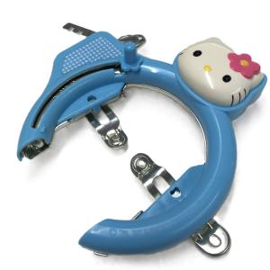サンリオ Sanrio ハローキティ サークルロック ブルー キティちゃんのかわいい自転車用リング錠 ブリヂストンサイクルの商品画像