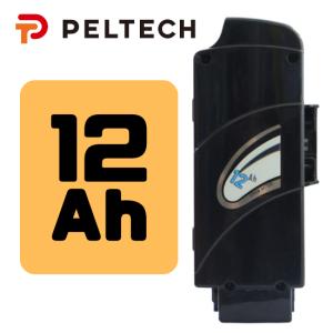 PELTECH 専用バッテリー 12Ah ペルテック 電動アシスト自転車専用 12.0Ah リチウムイオンバッテリー リチウムイオン充電池 お取り寄せ品