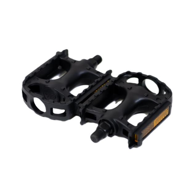 自転車 フラットペダル 細口 ネジ径1/2インチ VP ブイピー UP-303N 左右1セット VP...