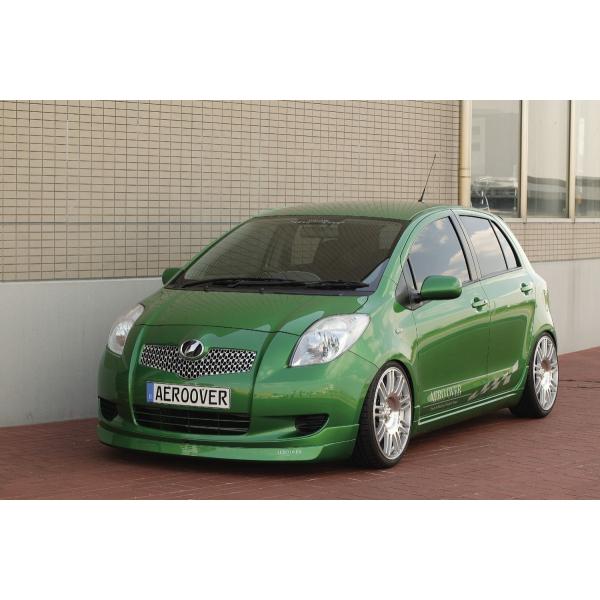 AERO OVER｜90系ヴィッツ前期用　エアロ３点+マフラーカッターセット（Ｆ+Ｓ+Ｒ+マフラーカ...