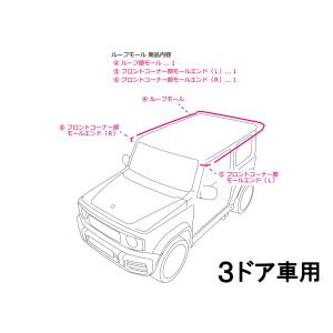 スズキ（SUZUKI） 純正部品 ジムニー ・シエラ JB64W・JB74W ルーフ