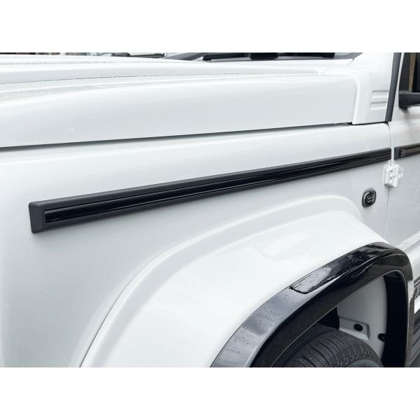 AERO OVER　G62L｜JC74W ジムニーノマド ５ドア車用　サイドモール【 ブラックメッキ...