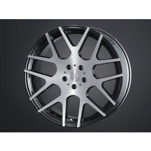 【新品】Weds Delmore LCS ウェッズ デルモア 21インチ 4本 8J5HPCD114.3+40 球面ナット クラウン/クロスオーバー/スポーツ等　(MHZ797MY)クレジットカード QRコード決済可能 WEDS（ウェッズ） ホイール4本セット DELMORE デルモア LC.S 21インチ