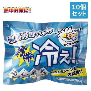 保冷剤 冷却グッズ 10個セット 瞬間冷却パック 猛暑対策 熱中症対策 冷たい 氷嚢 携帯用 叩く瞬間冷却剤 アイシング 冷却パック 速攻 瞬間 アイスパック アイス｜AERU