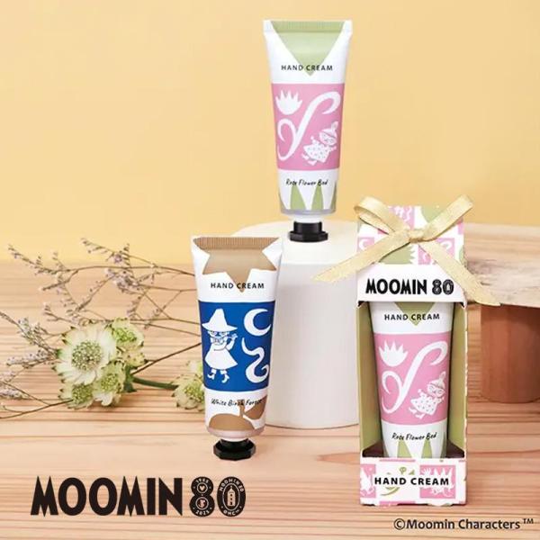 限定！80周年記念！ ハンドクリーム MOOMIN ムーミン ギフト プレゼント レディース 手荒れ...