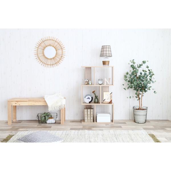 ラック 棚 木製 3段 オープンシェルフ おしゃれ 収納 大容量 間仕切り ディスプレイ リビング ...