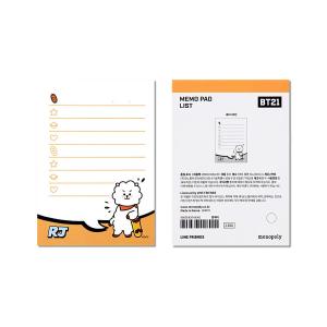 【LIST】BT21 MEMO PAD LIS...の詳細画像3