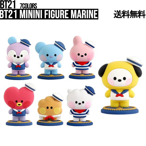 BT21 minini Figure Marine【送料無料】BT21公式グッズ ミニニフィギュア ...
