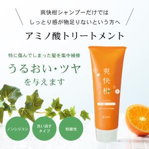 爽快柑 トリートメント ノンシリコン アミノ酸...の詳細画像2