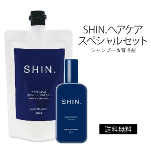 SHIN.ヘアケア スペシャルセット【医薬部外品】（シャンプー＆育毛剤）メンズ　スカルプ　シャンプー　育毛剤｜afcshop