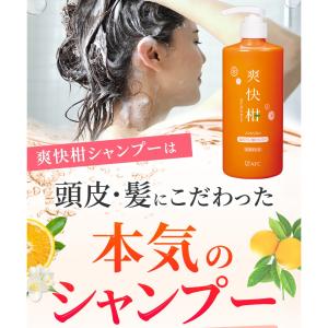 爽快柑シャンプー お試し 薬用 アミノ酸 シャ...の詳細画像1