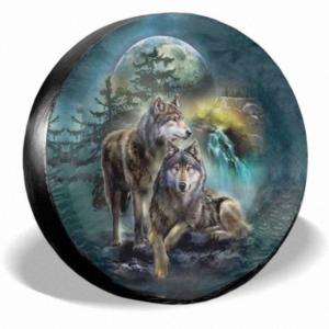 Wolf ウルフ スペアタイヤカバー(ジムニー / パジェロミニ / テリオスキッド 汎用品)