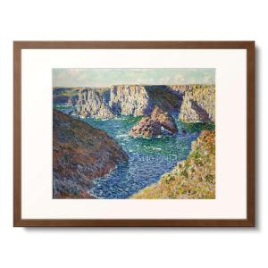 クロード・モネ Claude Monet 「The rocks of Belle Ile. 1886.」｜afloprint