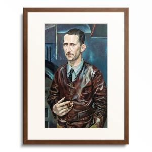 Rudolf Schlichter 「Bertolt Brecht. 1926」｜afloprint