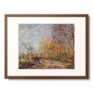 アルフレッド・シスレー Alfred Sisley 「At the Edge of the Forest near Fontainebleau. 1885」｜afloprint