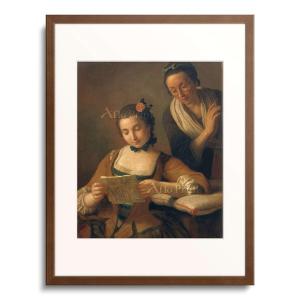 ピエトロ・ロータリ Pietro Antonio Rotari 「The Reading. The Reading.」｜afloprint