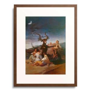 フランシスコ・デ・ゴヤ Francisco Jose de Goya y Lucientes 「魔女の集会(牡山羊) The Witches」｜afloprint