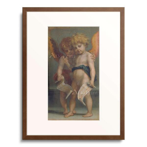 アンドレア・デル・サルト Andrea del Sarto 「Two Putti with scro...