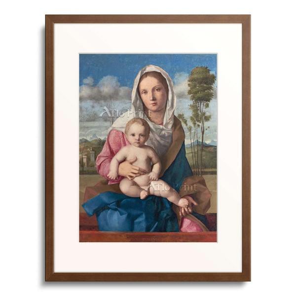 ジョヴァンニ・ベッリーニ Giovanni Bellini 「The Madonna and chi...