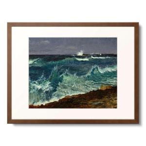 アルバート・ビアスタット Albert Bierstadt 「Seascape.」