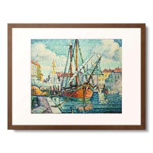 ポール・シニャック Paul Victor Jules Signac 「Port of Marseille