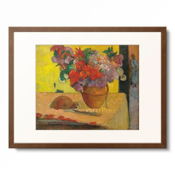 ポール・ゴーギャン Eugene Henri Paul Gauguin 「Flowers in a ...