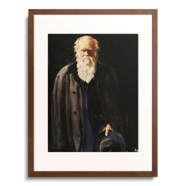 John Collier 「Portrait of Charles Darwin (This is ...