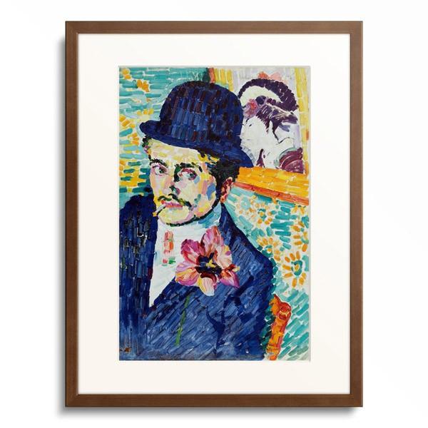 ロベール・ドローネー Robert Delaunay 「Man with a Tulip (Port...