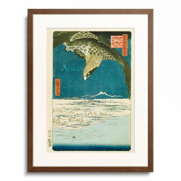 歌川 広重 Utagawa Hiroshige 「名所江戸百景 深川洲崎 十万坪」
