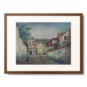 モーリス・ユトリロ Maurice Utrillo 「Vue de Montmartre. 1910