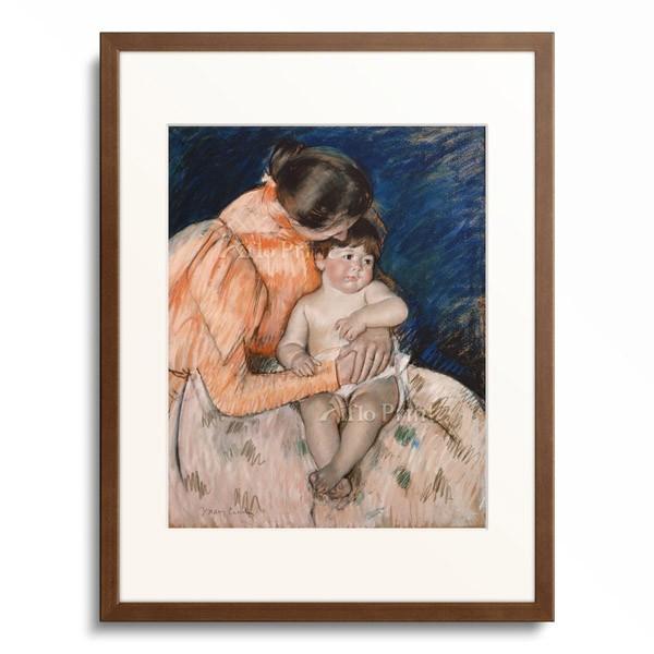 メアリー・カサット Mary Stevenson Cassatt 「Mother and child...