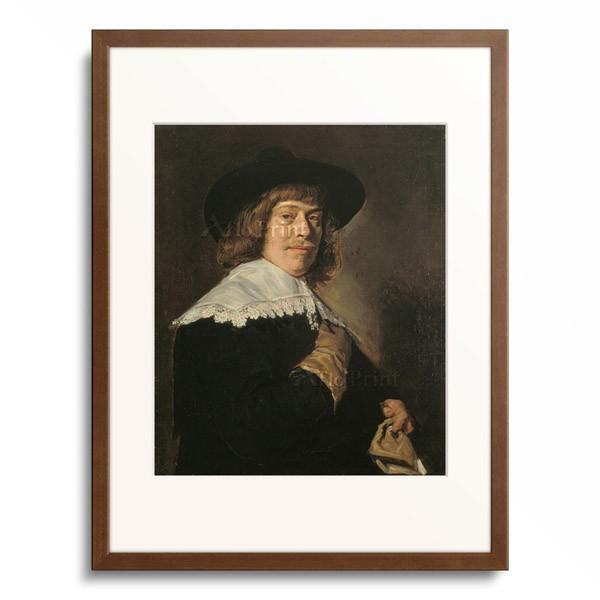 フランス・ハルス Frans Hals 「手袋を持つ男の肖像」