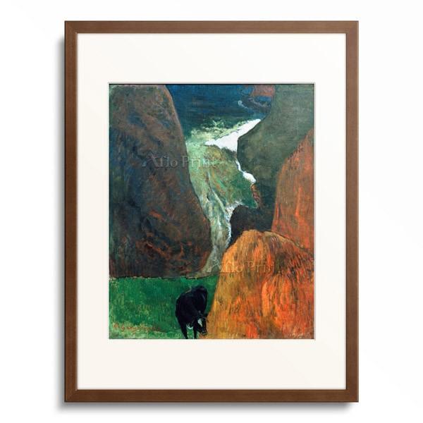 ポール・ゴーギャン Eugene Henri Paul Gauguin 「Landscape wit...