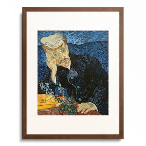 フィンセント・ファン・ゴッホ Vincent Willem van Gogh 「Portrait of Dr. Paul Gachet」｜afloprint