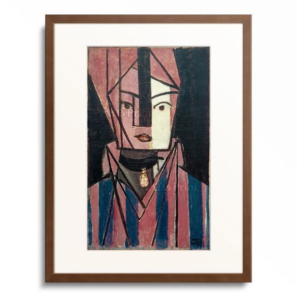 アンリ・マティス Henri Matisse 「Head in white and pink」