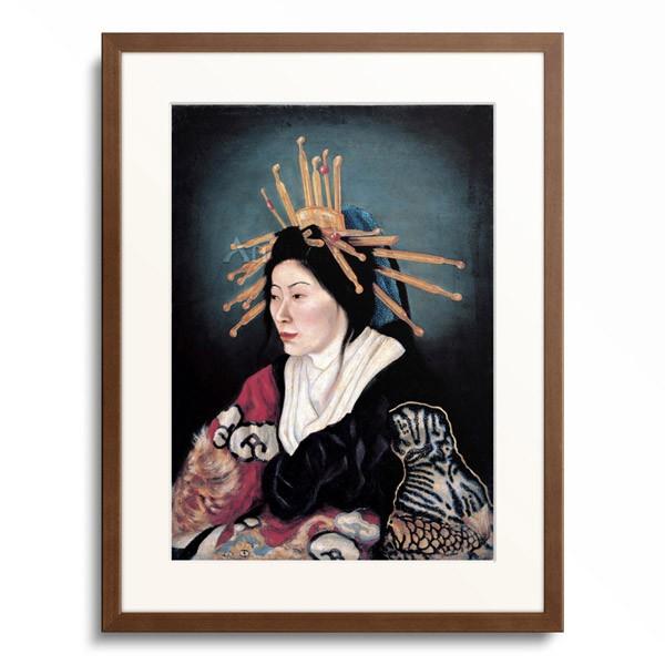 高橋由一 Takahashi Yuichi 「花魁」