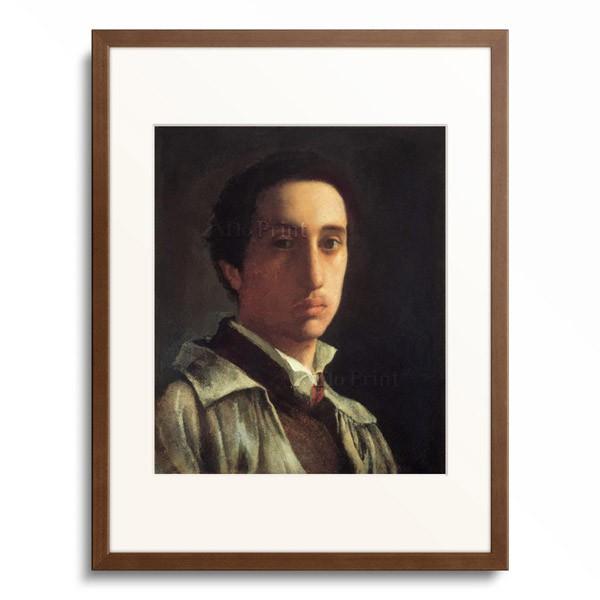 エドガー・ドガ Edgar Degas 「Selbstbildnis」