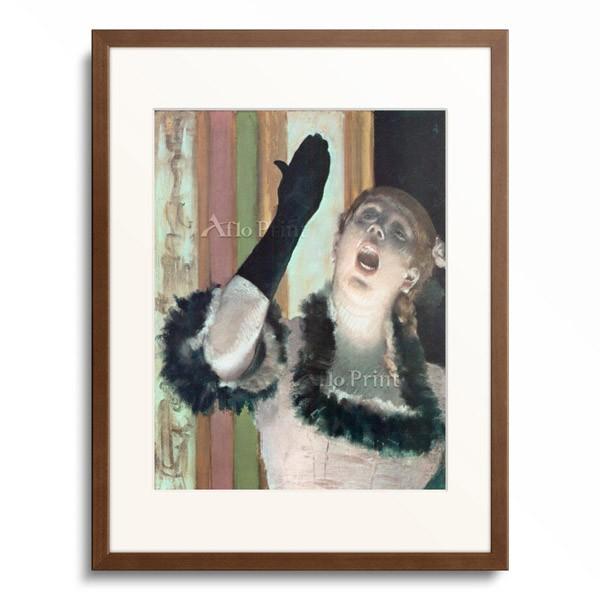 エドガー・ドガ Edgar Degas 「Singer with a Glove c. 1878」