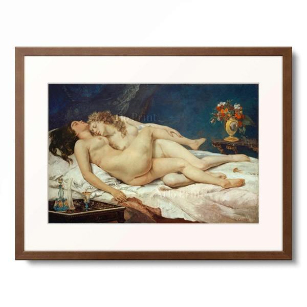 ギュスターヴ・クールベ Gustave Courbet 「Le Sommeil」